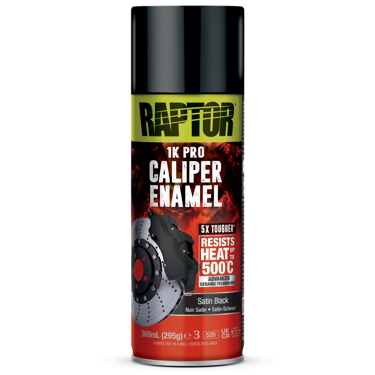 Raptor 1K Pro - Caliper Enamel 500 Celsius Aerosol 360ml